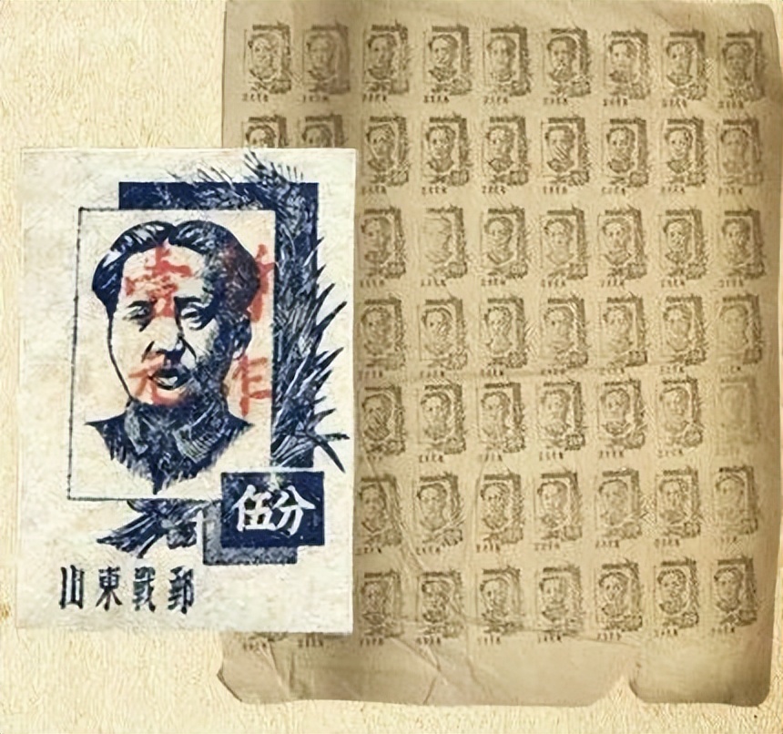 战争时期的邮票、贺卡长什么样？